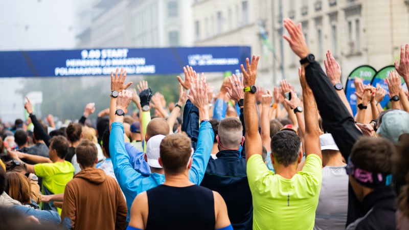 Štart Ljubljanskega maratona